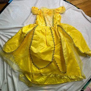 Princess Belle Costume Girls Size 5T